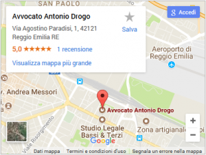 Mappa Antonio Drogo